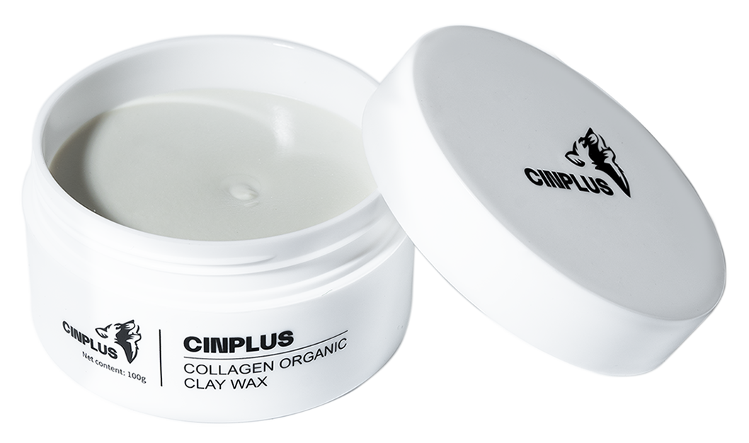 CINPLUS COLLAGEN ORGANIC CLAY WAX 100g瓶
